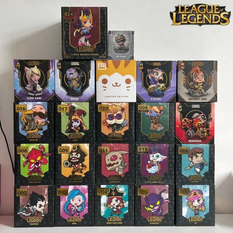 League Of Legends Lol Legit Hand Timokyu Moon Galen Jinx Bobi Arri Miss Doom Etc Game Peripheral Ornament Toys Model Child Gifts