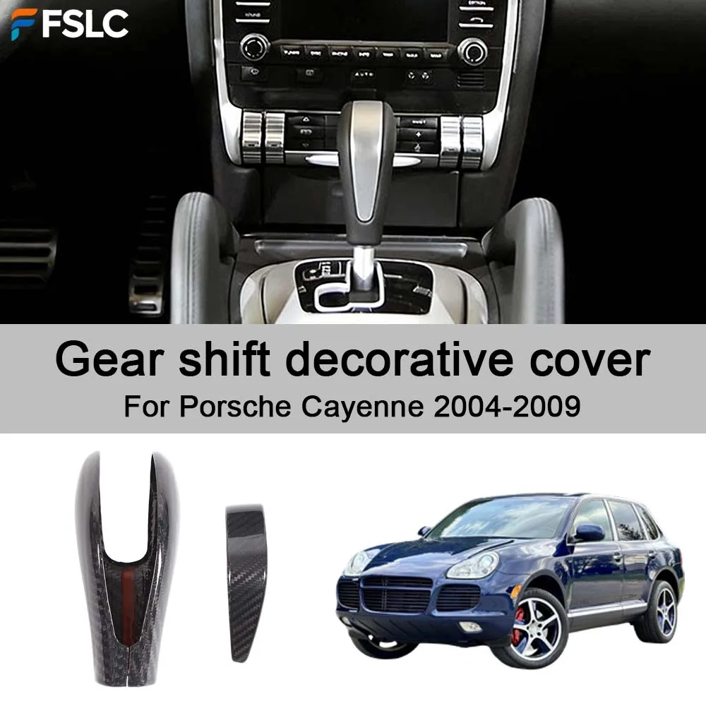 

Cars Accessories Gear shift decorative cover For Porsche Cayenne 2004-2009 Car Decoration Styling Upgrade Modify A Car