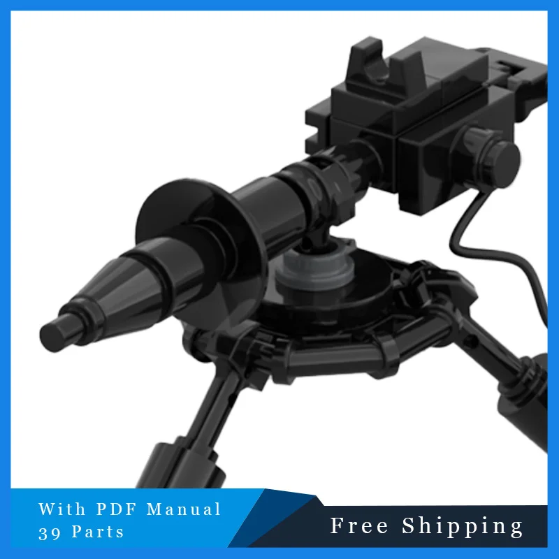 39 pezzi Star Battle Series Nero Tecnologia di attrezzature pesanti Mattoni Building Blocks Modello Bambini Blocchi di montaggio Giocattoli Regali di compleanno