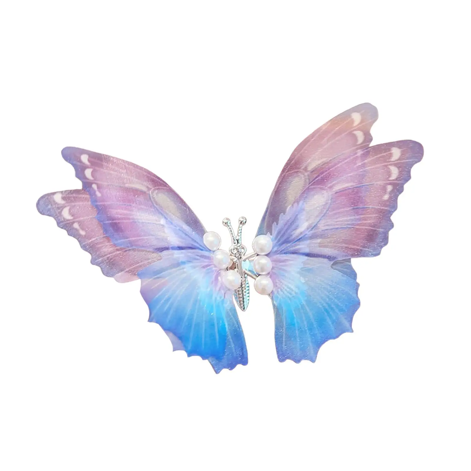 Cute Butterfly Hair Barrette for Girls Kids Moving Wings Hair Clip Cartoon Hair Claw Accessories Children Headwear Party Cosplay