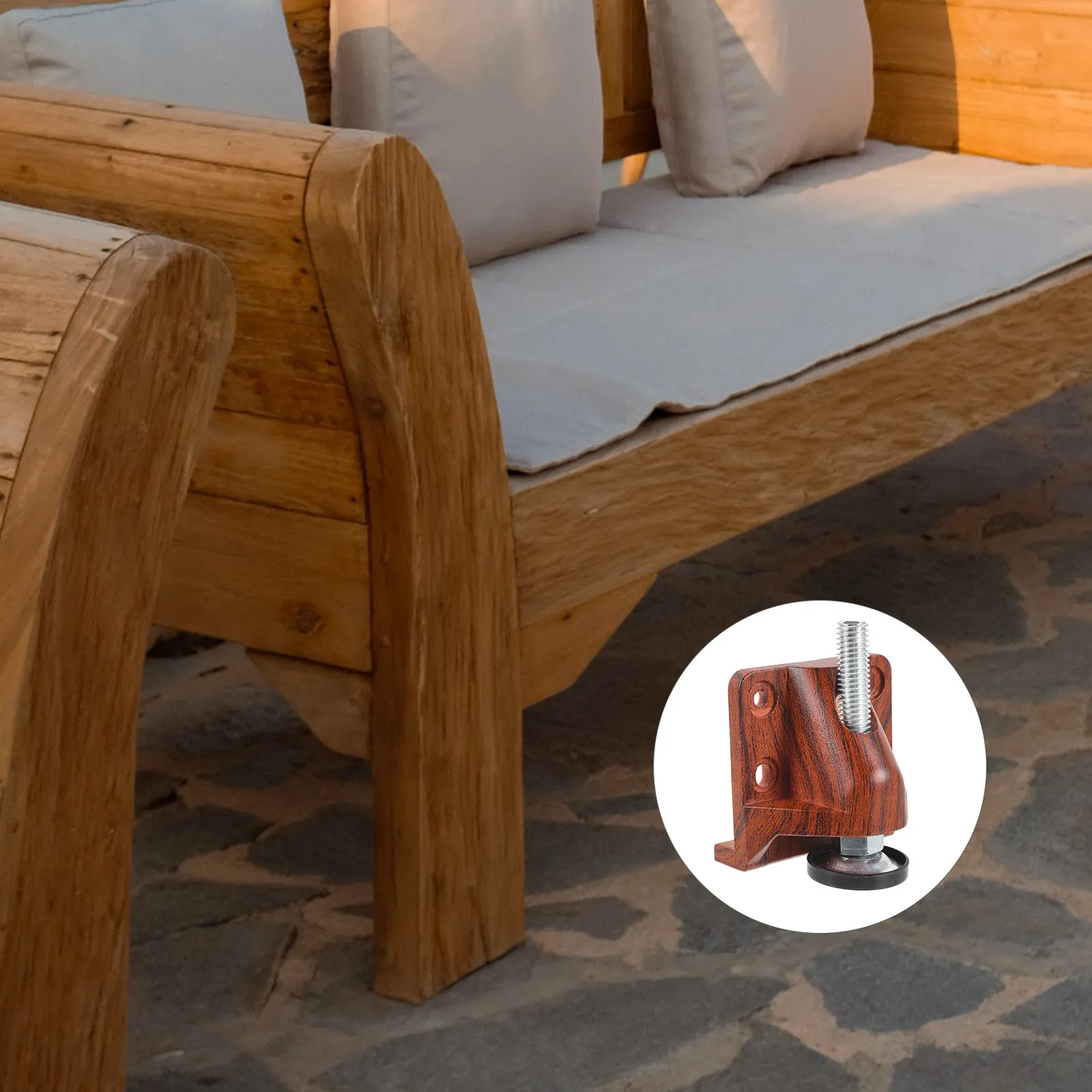 

Furniture Leveling Feet Heavy Duty Adjustable Legs for Table Workbench Stable Support Non-Slip Base Strong Structure