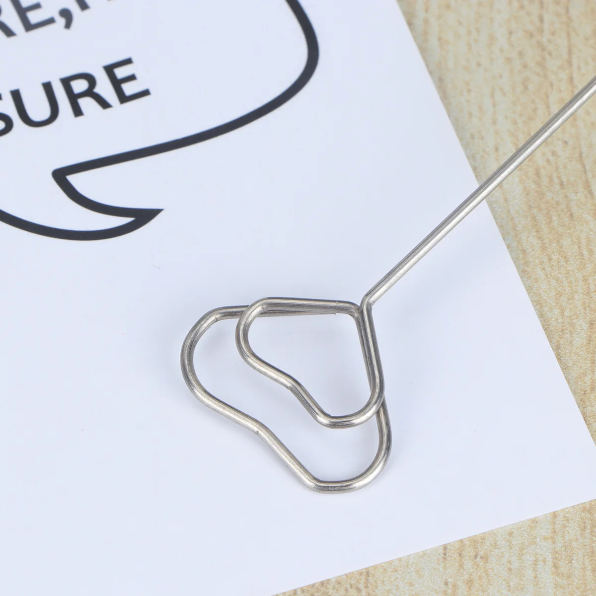 

3Pcs Heart Shape Memo Holder Note Clips Crystal Diamond Base Paper Stand for Party Office Wedding Decor