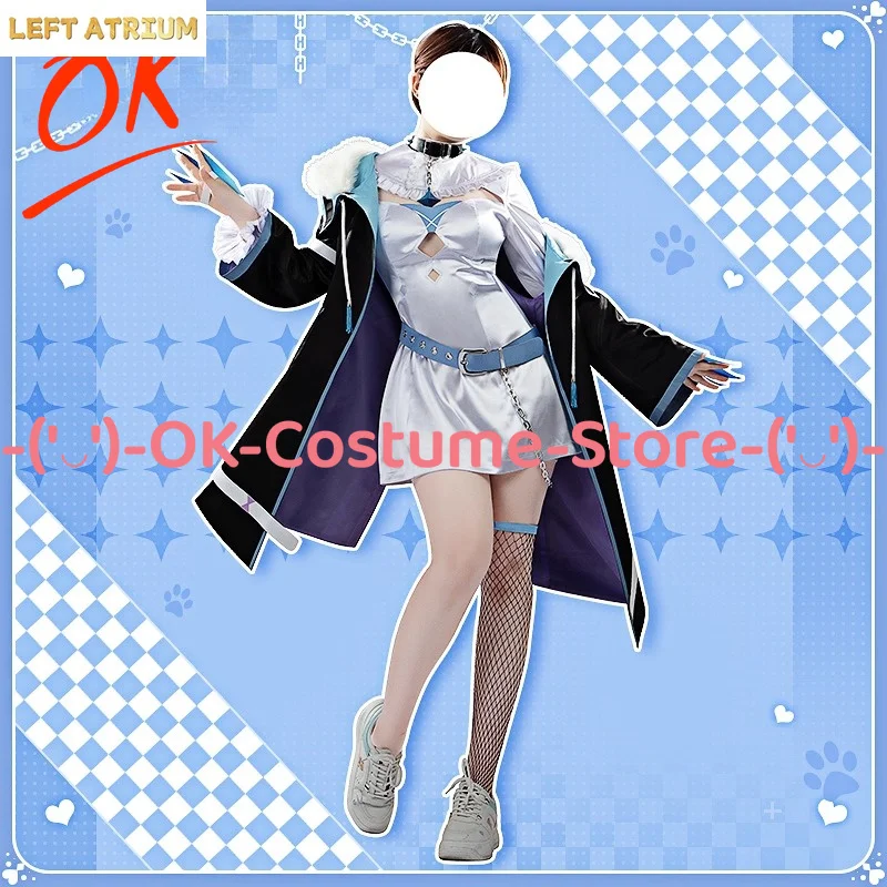 

[Customized Size] Hololive 3rd Advent Fuwawa Abyssgard Cosplay Costume Dress Anime Character Outfit Carnival Party Uniform Suit