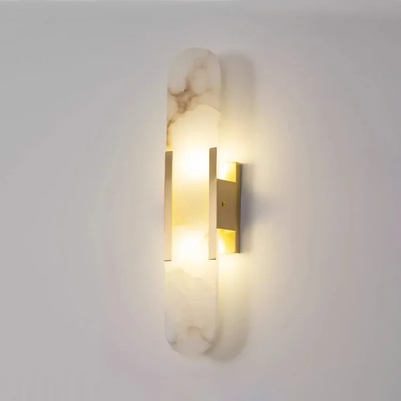 

Marble Wall Lamps Home Indoor Decoration Vintage Sconce Living Room Bedside Bedroom Lighting