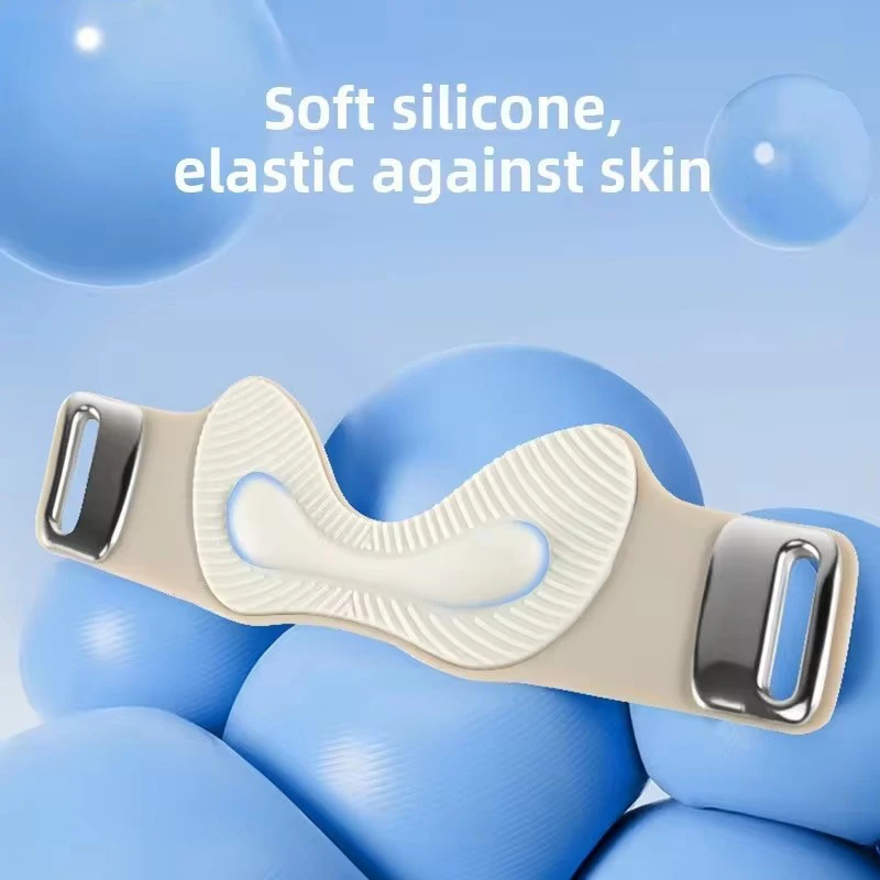 Adjustable Non-Slip Patella Band Stabilizer Knee Brace Silicone Patellar Tendon Support Strap with 3D airbag for Sports