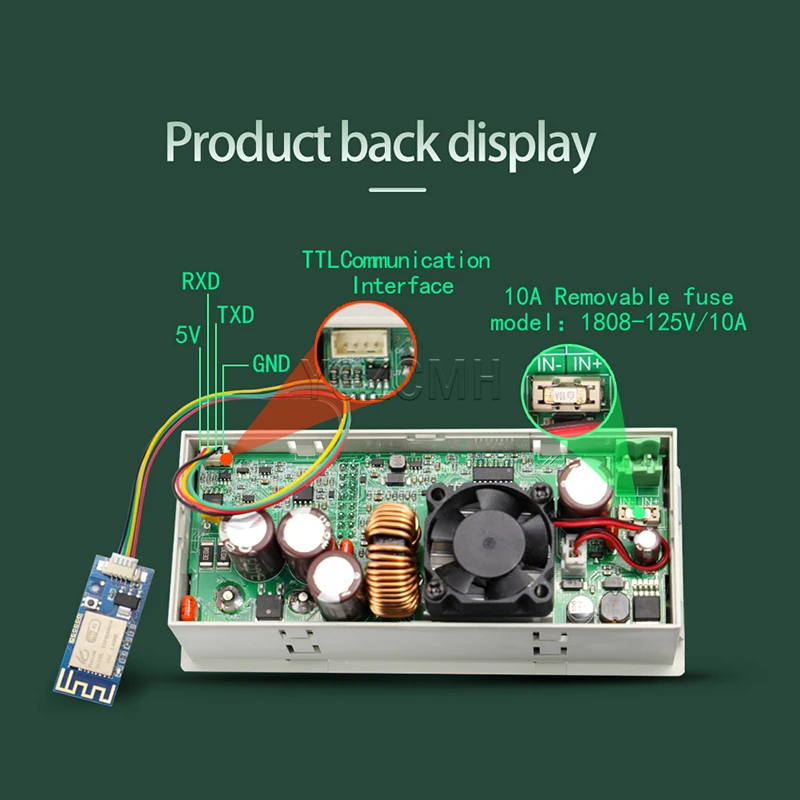 XY6020 XY6008 WiFi CNC DC Regulated Power Supply Adjustable CV CC Maintenance Step Down Module Synchronous Rectification