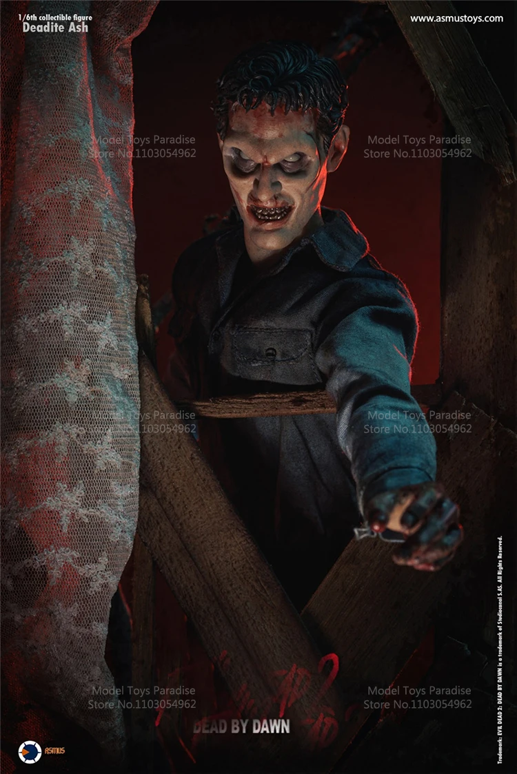 ASMUS ของเล่น 1/6 ของเล่นสะสม Zombie Ash Movable ทหาร 12 นิ้ว Action Figure แฟนของขวัญ