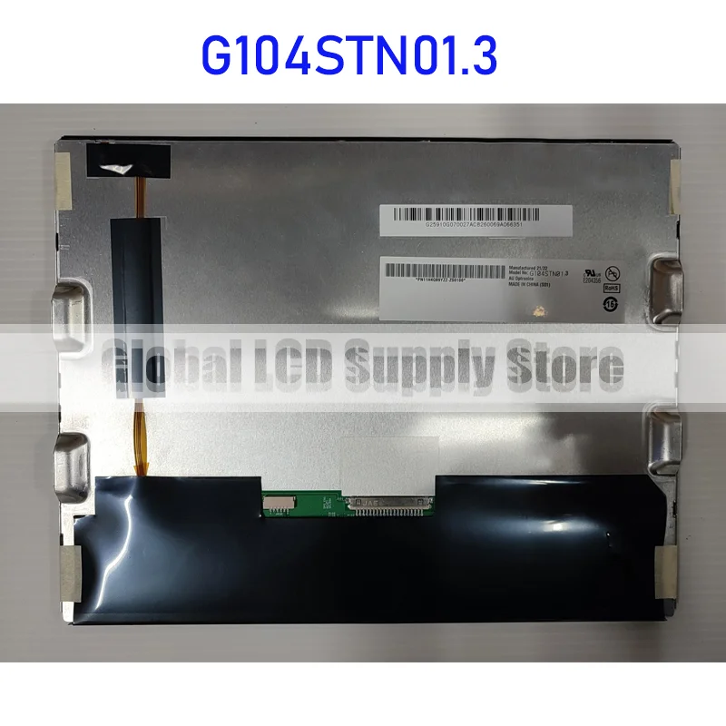 G104STN01.3 10.4 inch 800*600 TFT LCD Display Industrial Original for Auo Brand New