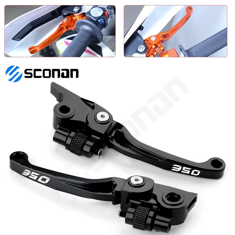 

For KTM 350 350SX-F 350EXC-F 350XC-F 350XCF-W 350 SX-F/EXC-F/XC-F/XCF-W Motorcycle Aluminum Brake And Clutch Levers Accessories