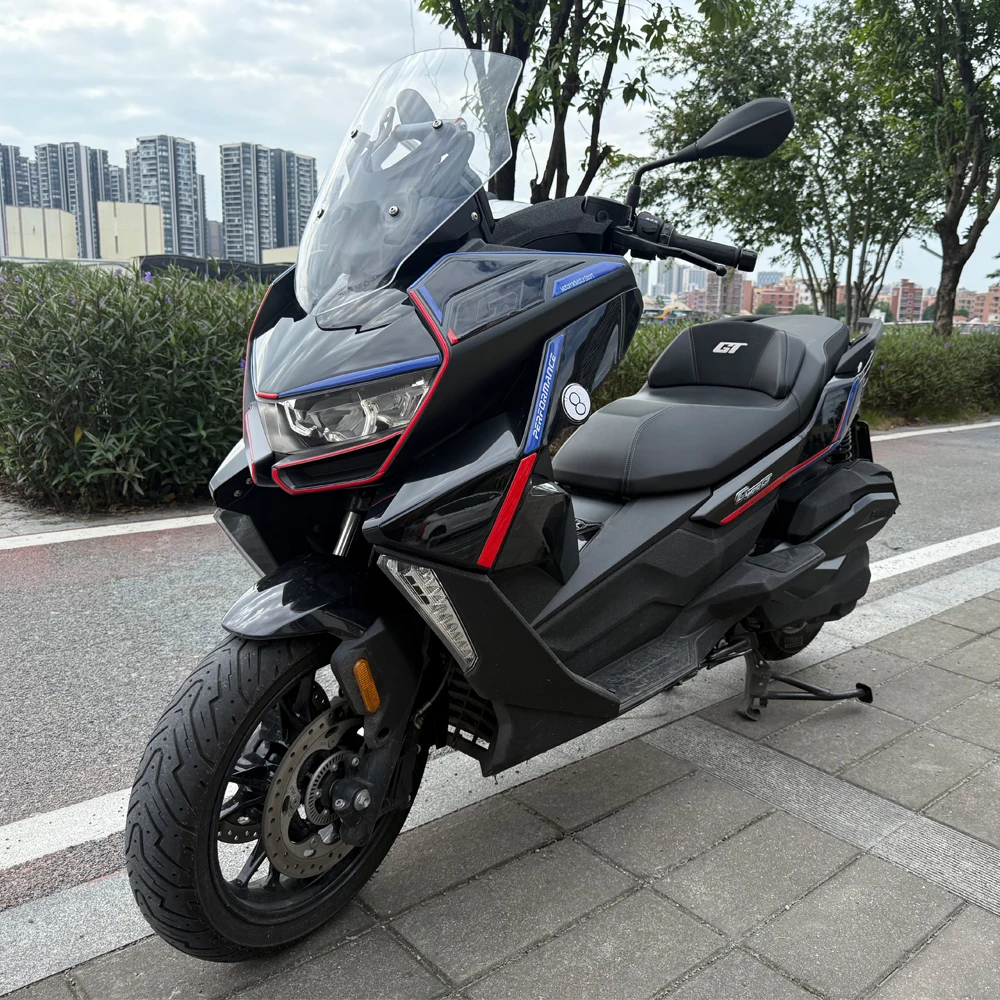 ل BMW C400GT C 400GT 2025 دراجة نارية ثلاثية الأبعاد راتنجات الايبوكسي جسم السيارة خزان الوقود النفط وسادة ملصقات Tankpad حامي هدية الشارات #2