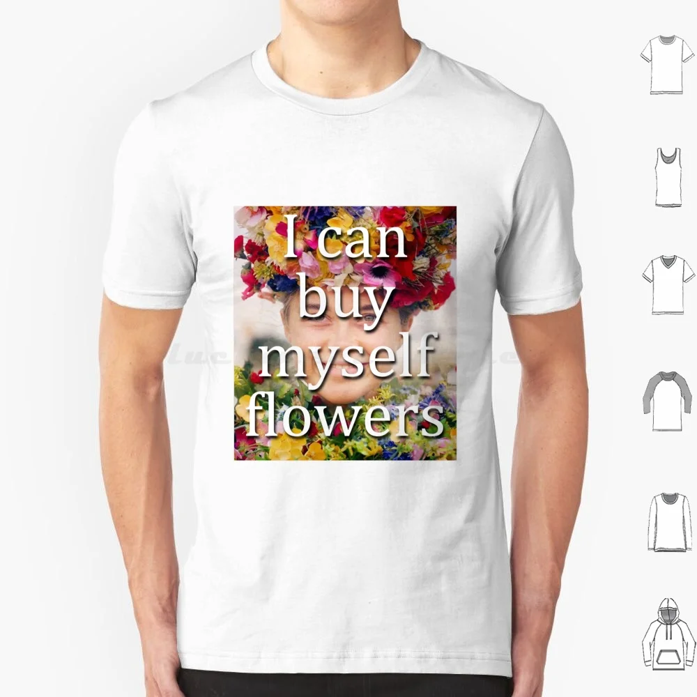 

Футболка «Я могу купить Myself Flowers» для мужчин, женщин и детей, 6xl Flowers Miley Cyrus Breakup Breakup Song Endless Summer Vacation Song Music