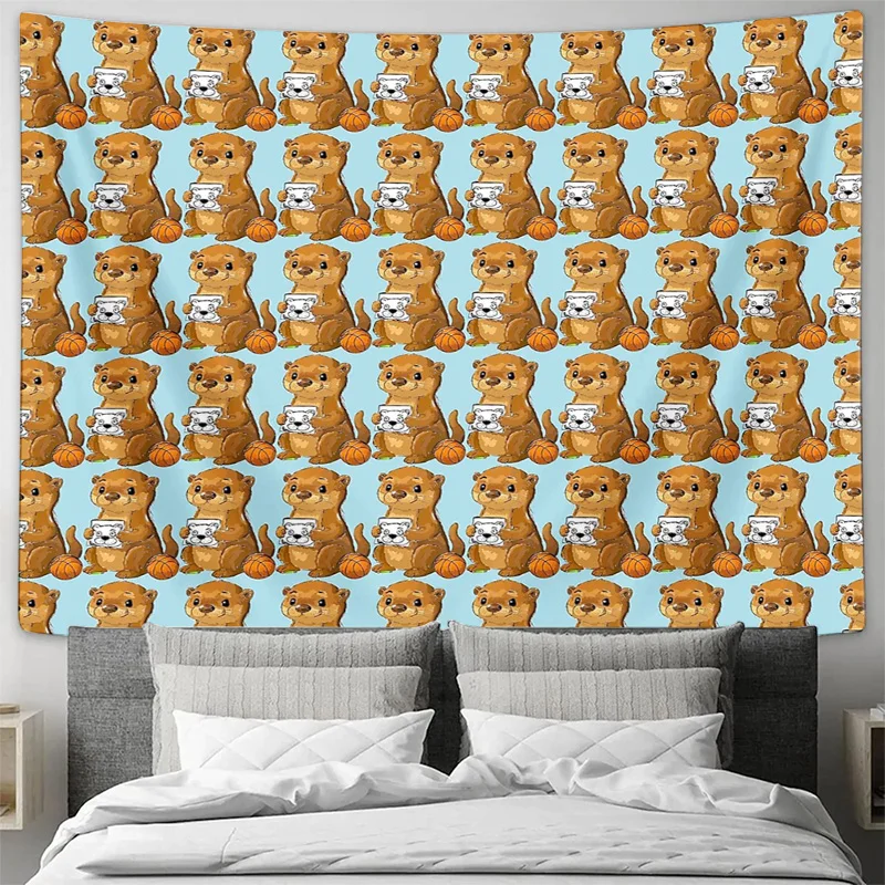 البوهيمي قماش مزخرف جداري طبيعة أشجار الغابات المناظر الطبيعية الجبلية نسيج ديكور المنزل غرفة نوم غرفة المعيشة الجدار الشنق الجمالية رو