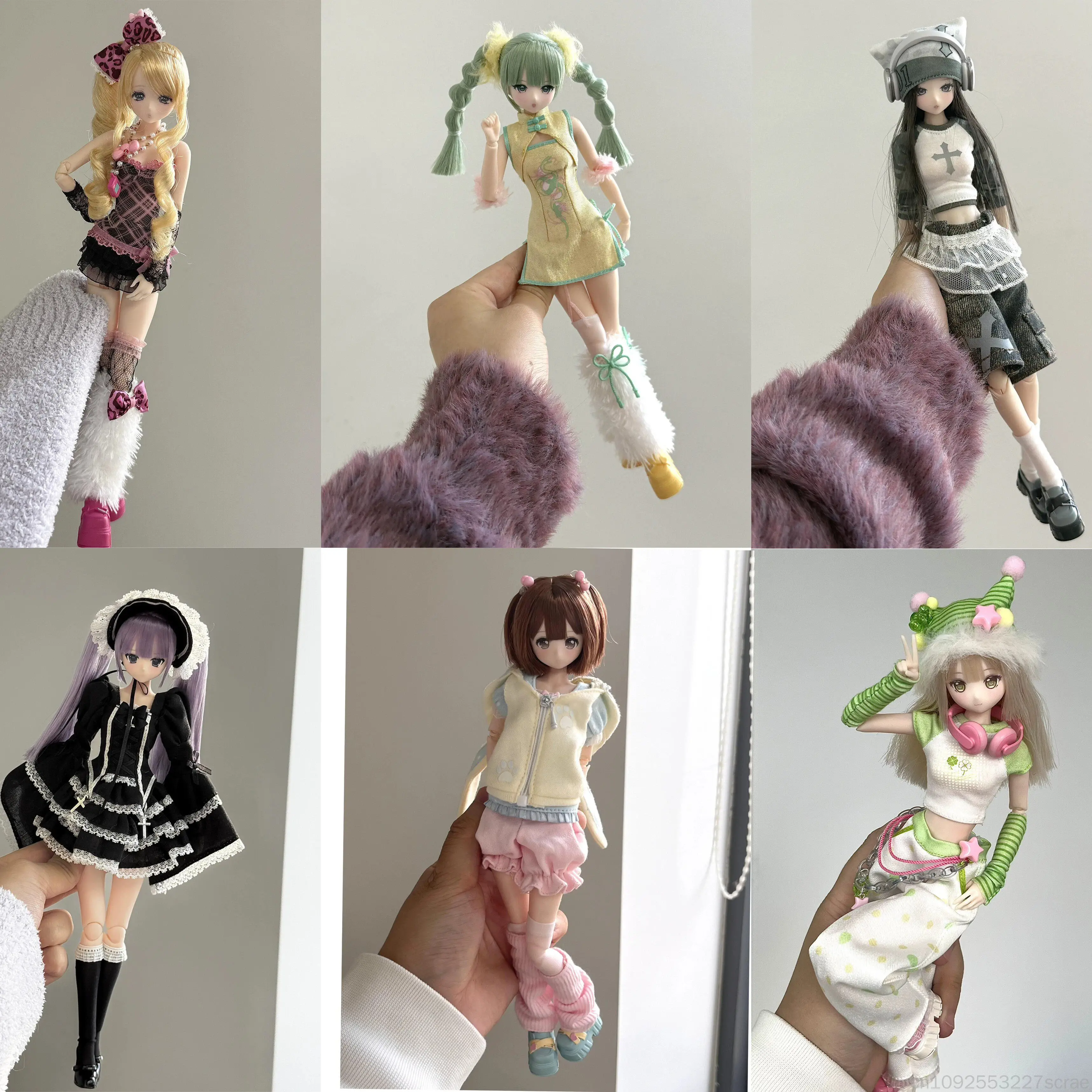 In Stock Mix Angel Series Special 1/6 MJD Blind Box Hair Implanted  Articulated Joint Doll BJD Figure Desktop Collectible Gift view 4