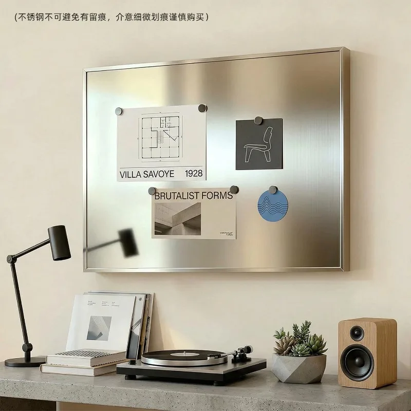 Magnetic suction stainless steel aluminum alloy meter box occlusion decorative painting entrance mural