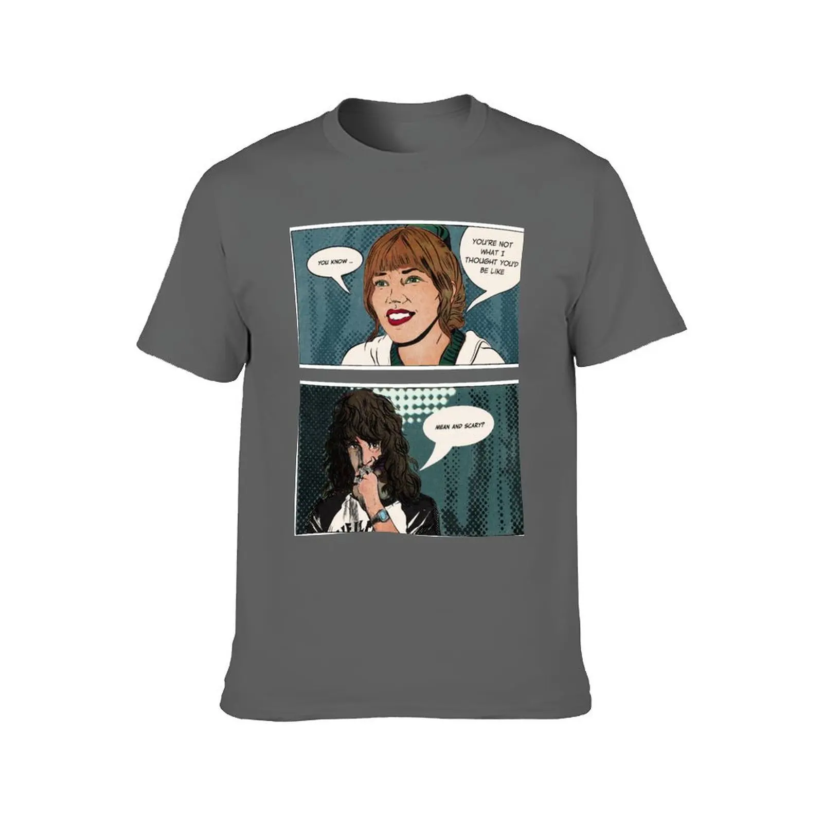 Eddie Munson and Chrissy Cunningham (The Freak & The Cheerleader) T-Shirt funny t shirts man man graphic t shirt T-Shirt