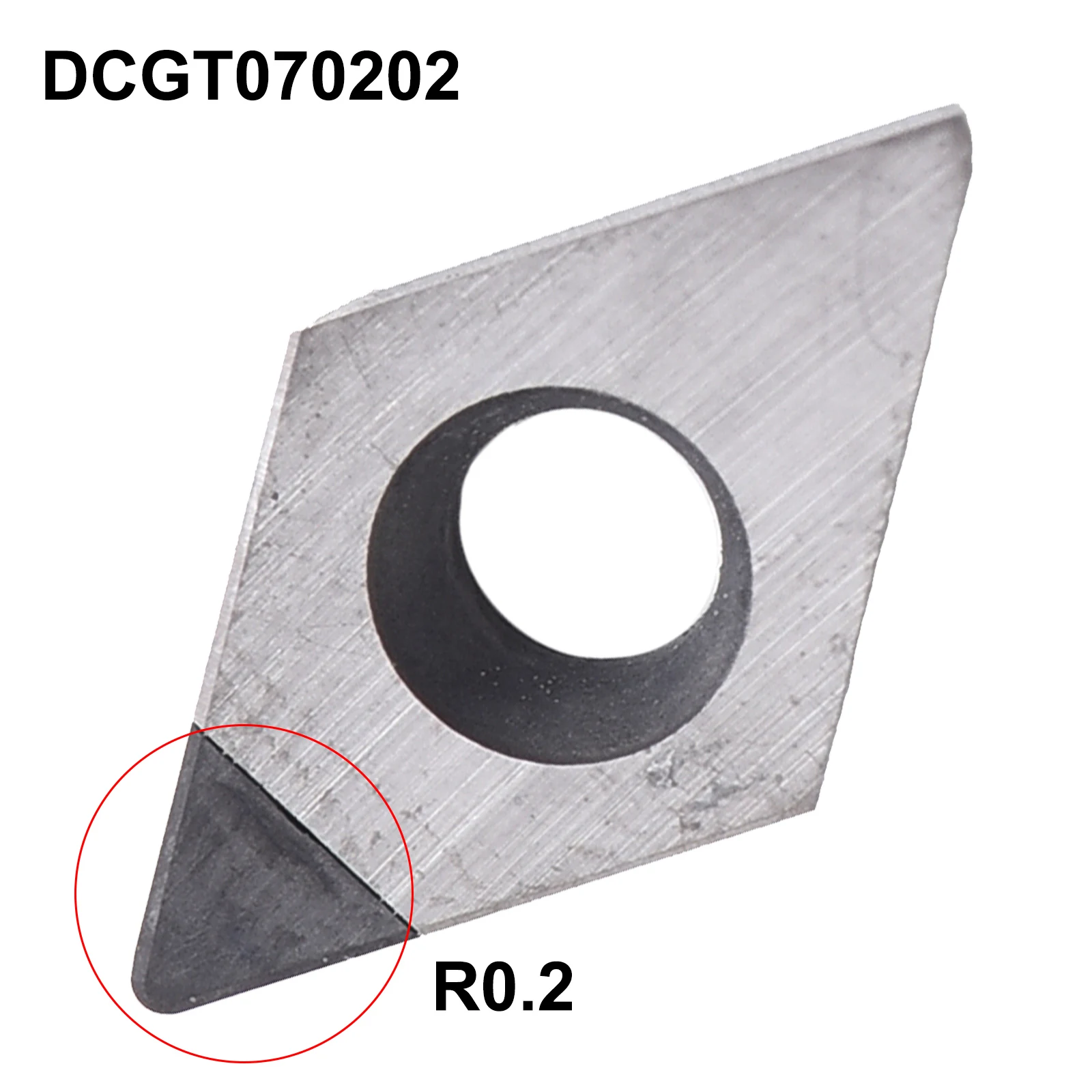 PCD Inserts for Turning Aluminum for Precision Machining Available in Several Types Like DCGT070204 DCGT11T308