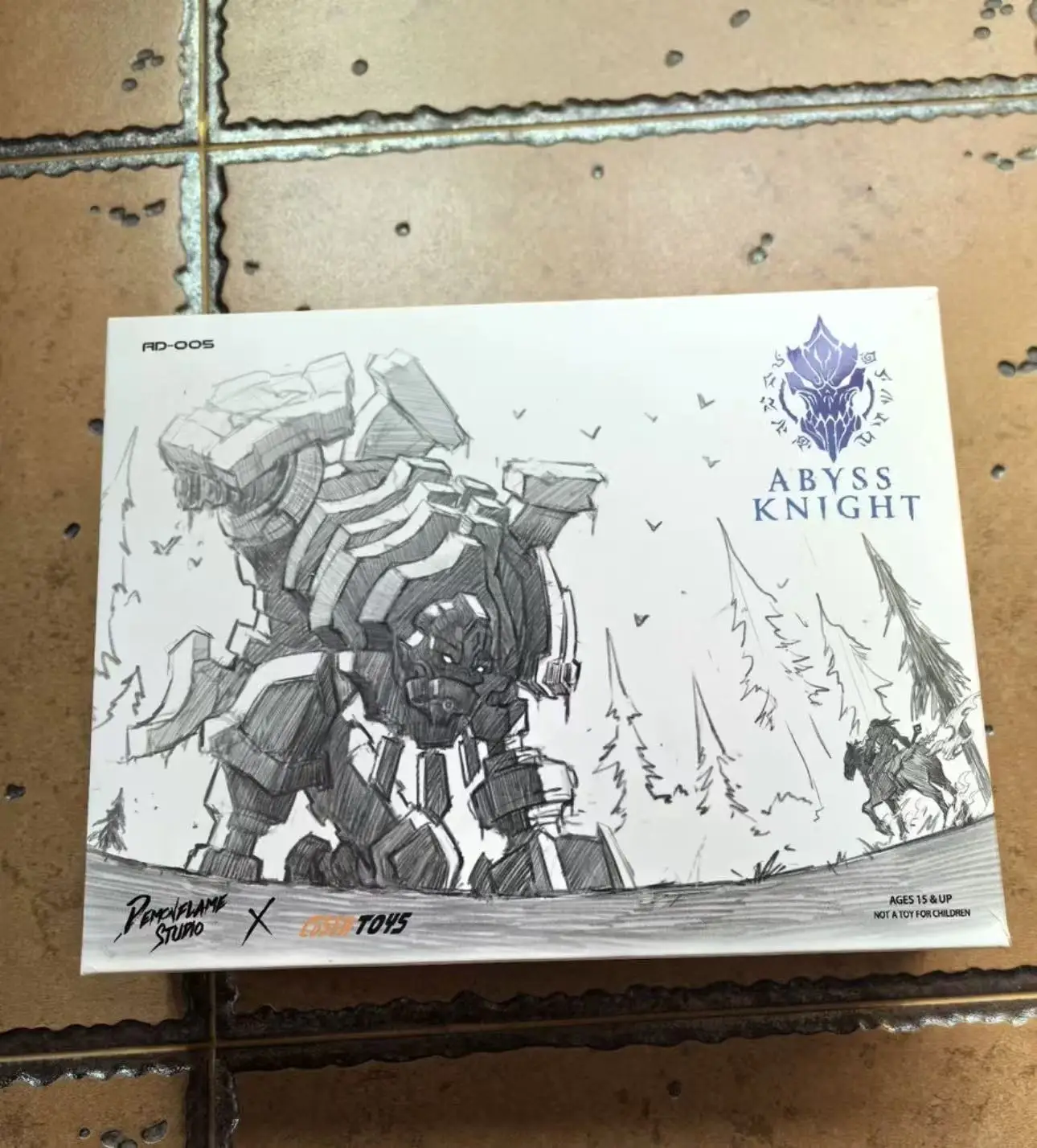 

In Stock Magic Fire Studio COSERTOYS 1/12 Dark Bloodline Abyssal Knight Action Figure Model Toys