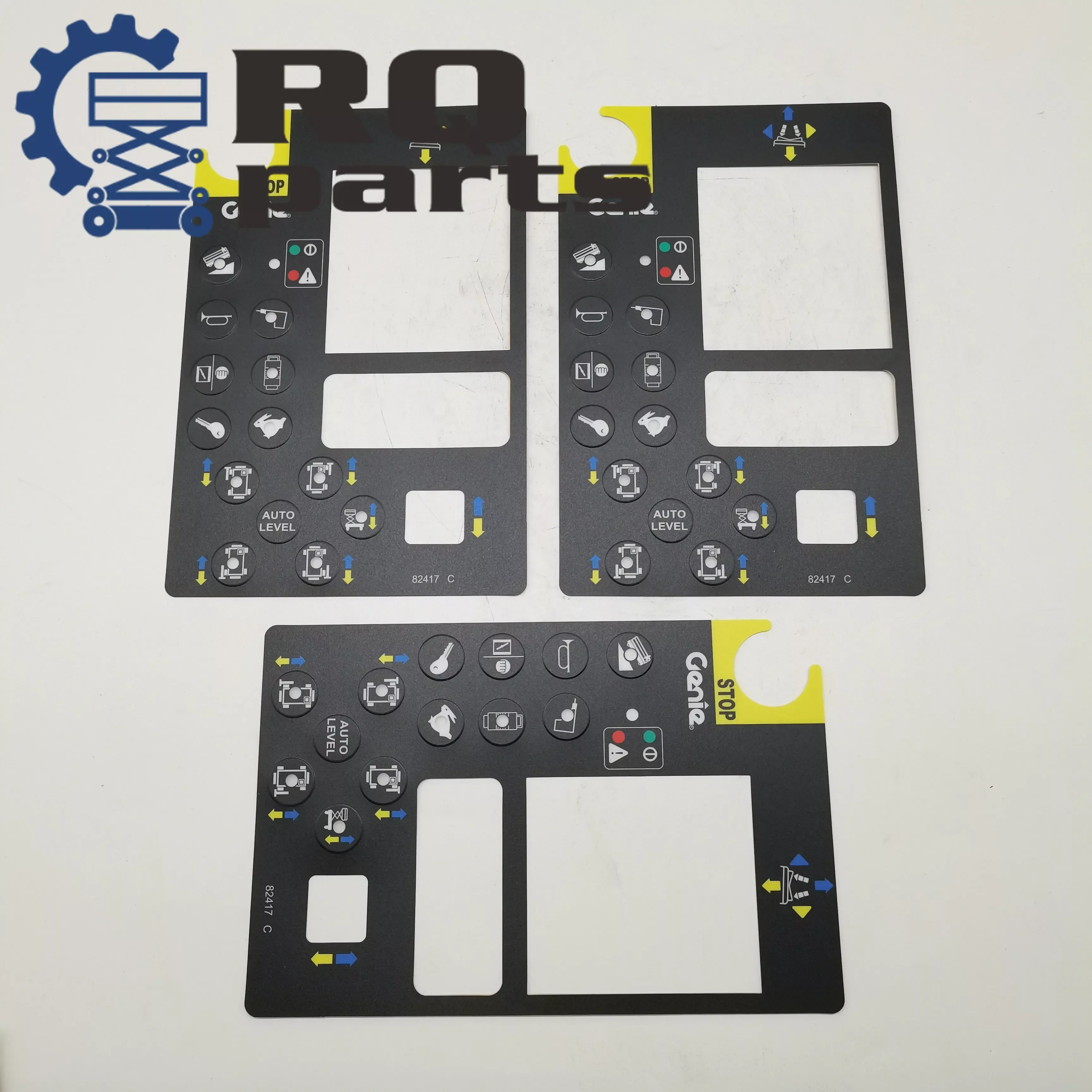 

enie Platform Control Parts Panel Decal 82417GT For Genie GS-2668 RT GS-3268 RT