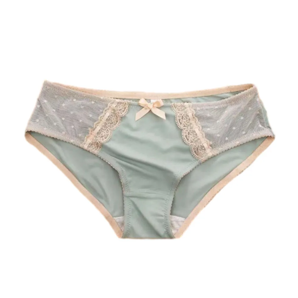 الدانتيل الملابس الداخلية الملابس الداخلية السيدات النايلون العادية مثير بلون ربيع الخريف الصيف العلامة التجارية الجديدة الملابس الداخلية تنفس #4