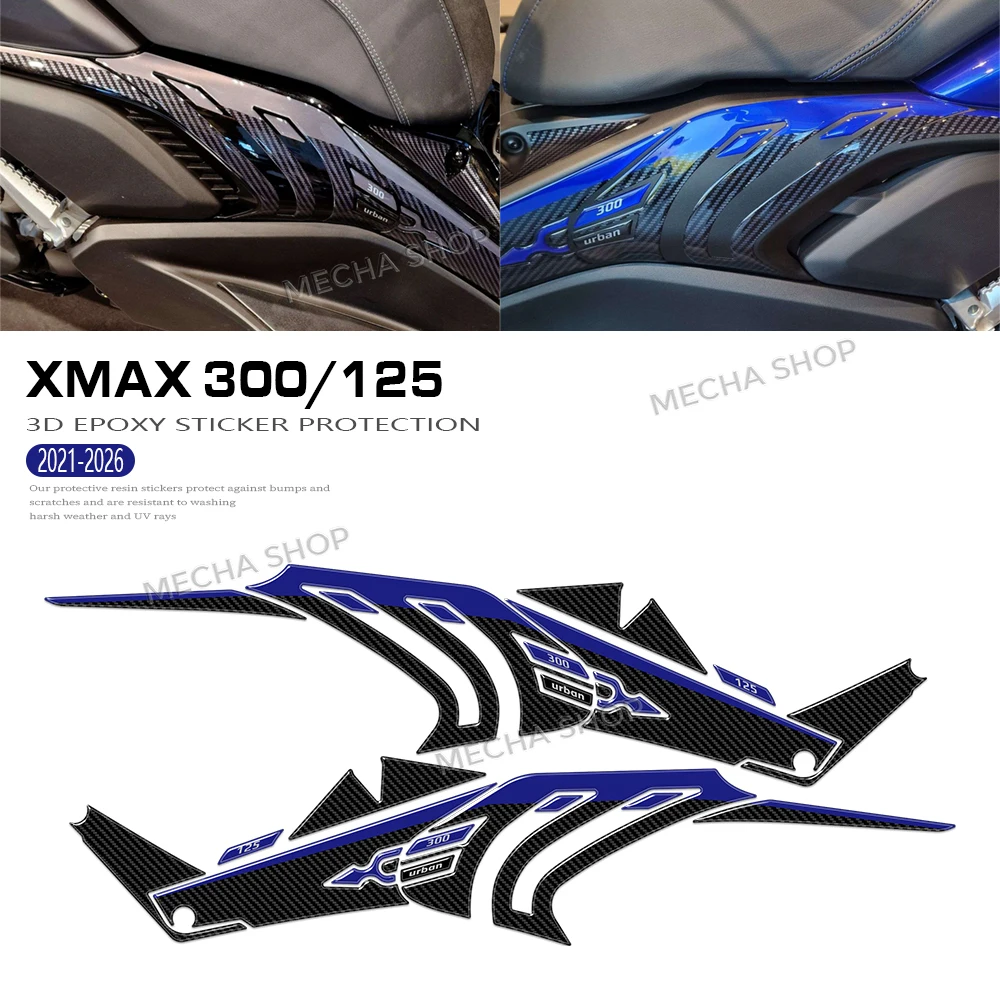 xmax300-x-max300-xmax125-2023-2024-2025-2026-アクセサリー-3d-樹脂デカールキットブーメランデカール