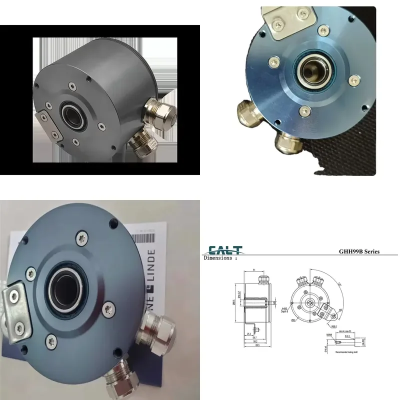 GHH99B-16G2048BML5-HD Redundant Dual Output Encoder Replacement Rotary Encoder 865900172-2048