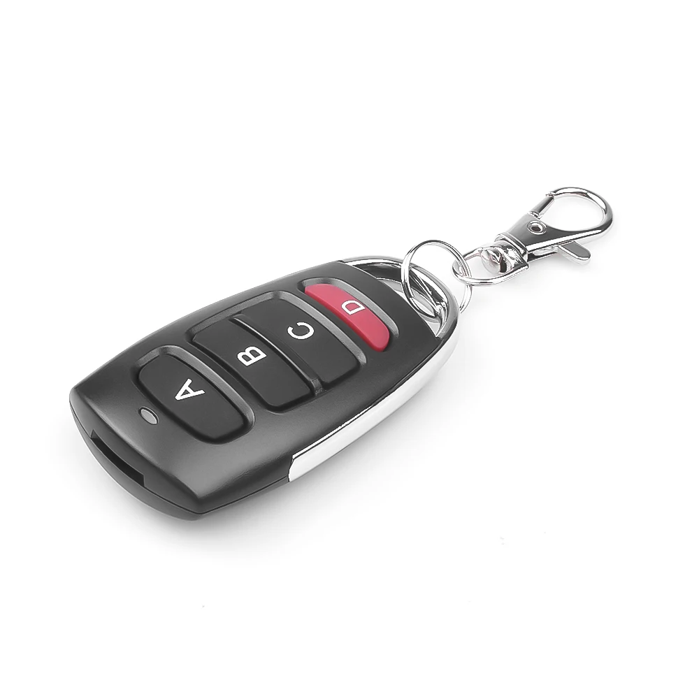 2TYPE RF Remote Control Key 433mhz Transmitter Cloning Duplicated Copy Learning Fix Code for Electric Garage Door Car