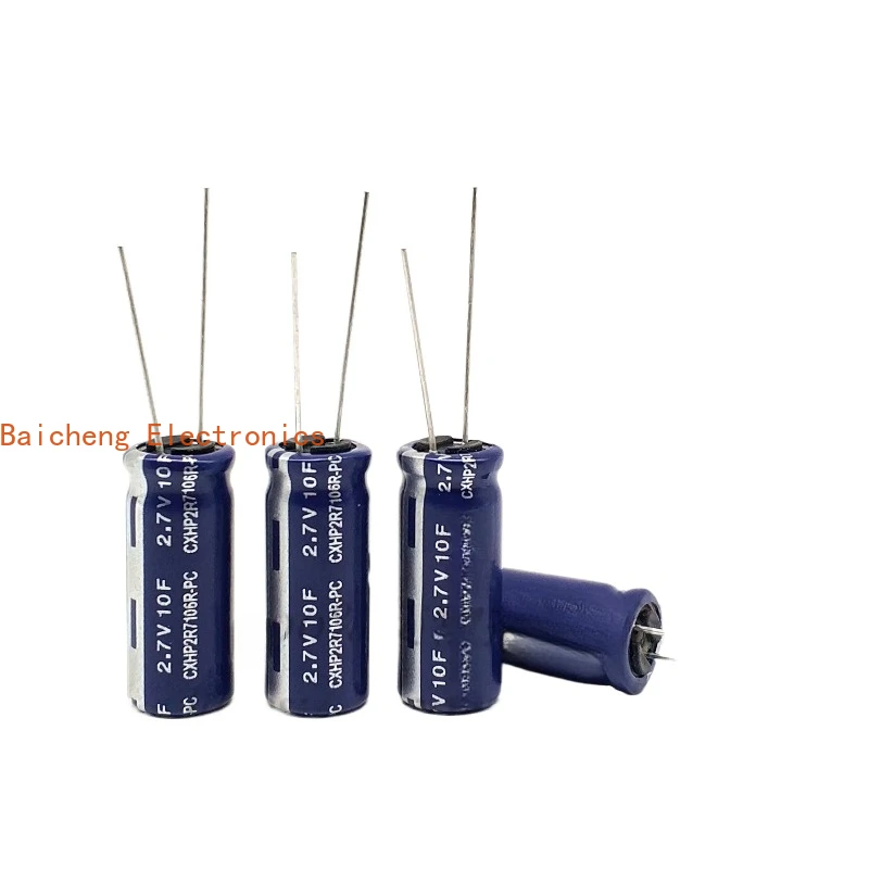 

10 шт. 2,7V10F 10*25 модель дрона электронный конденсатор для вождения рекордер