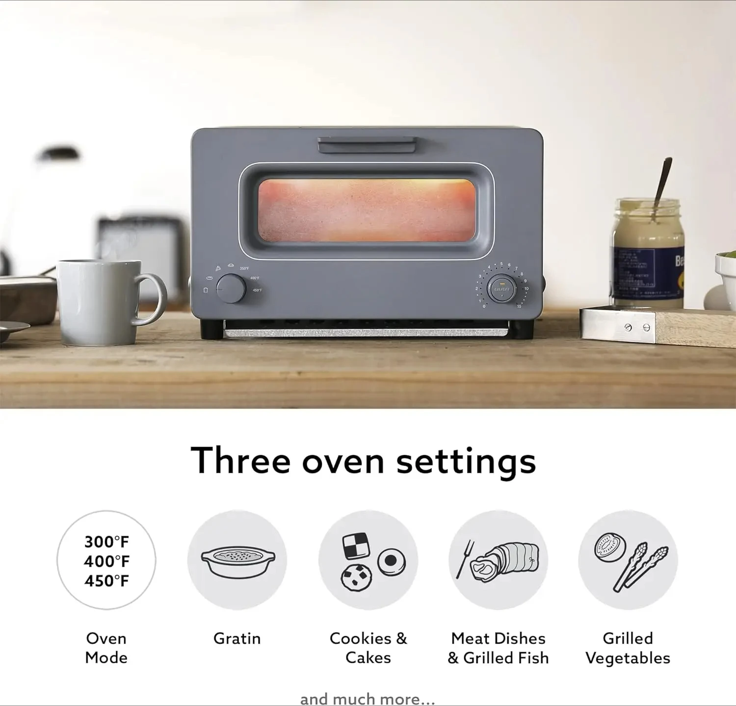 Four Design compact, 5 modes de cuisson-Sandwich, Artisan Jx, Pizza, Padramatic