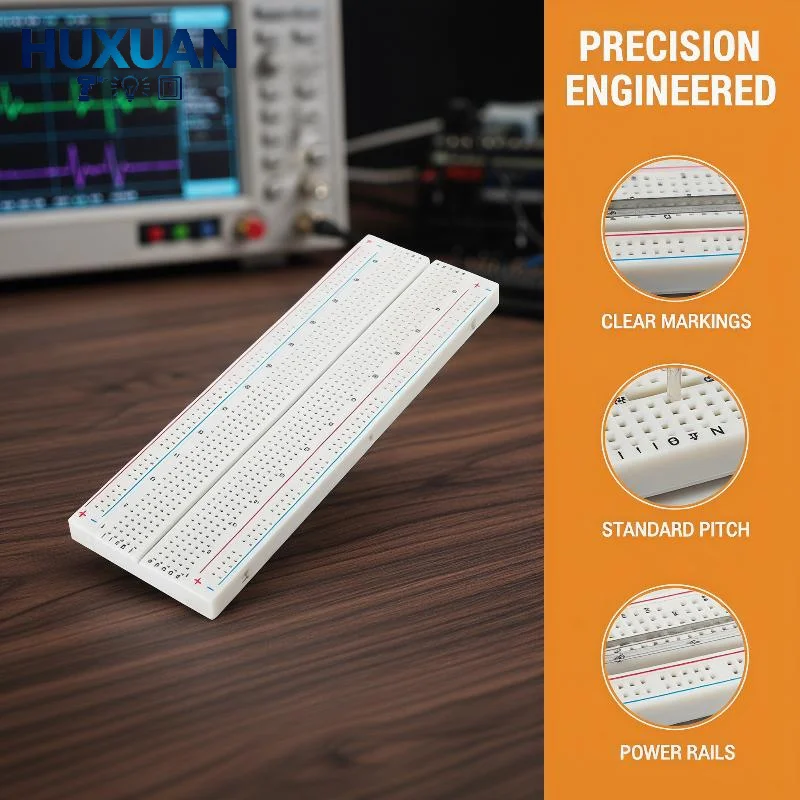 Breadboard 400/830 Tie-Points MB102 Solderless Bread Board PCB Universal Prototype Circuit Board DIY Test Board For