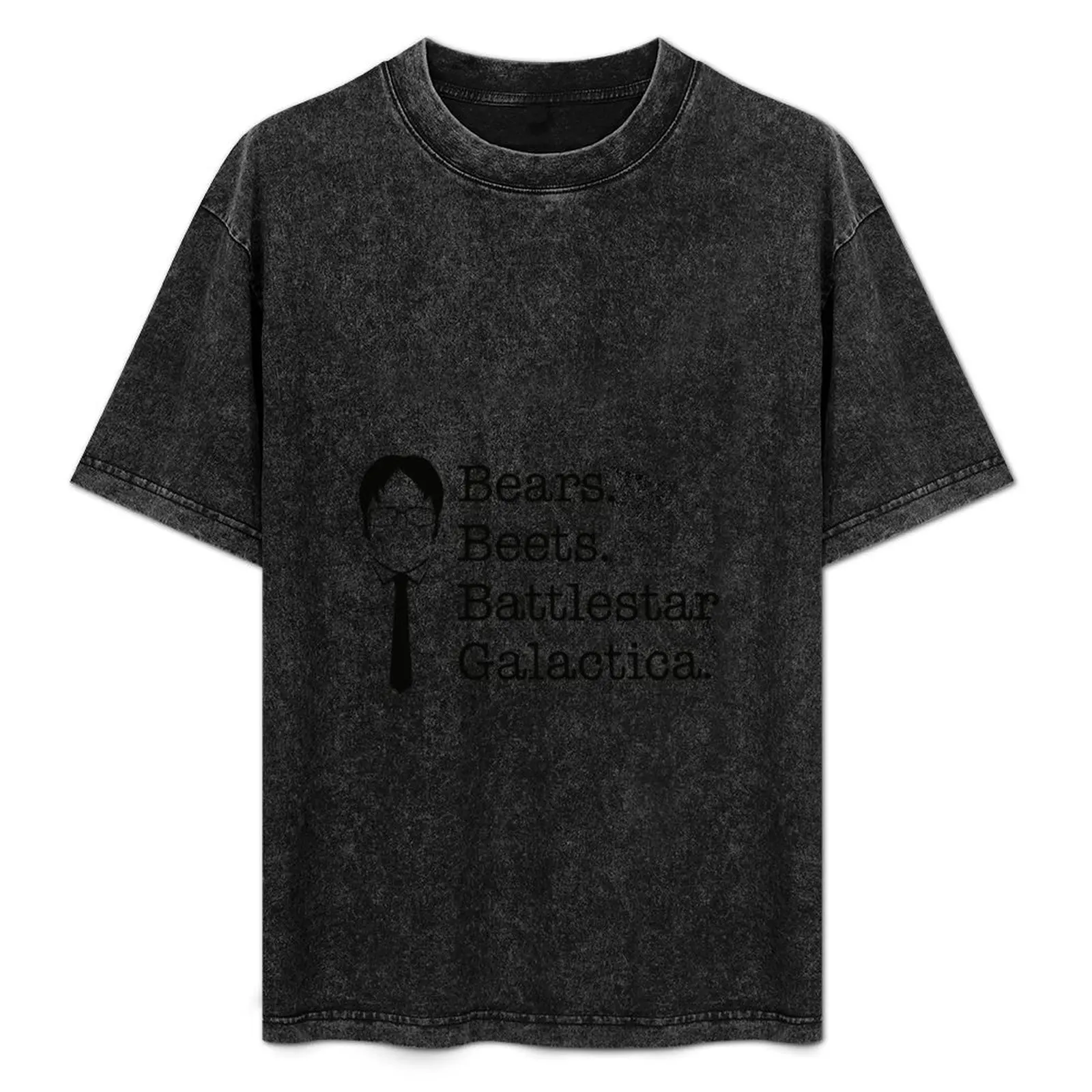 

The Office - Bears Beets Battlestar Galactica T-Shirt Long Lasting Casual T-Shirt