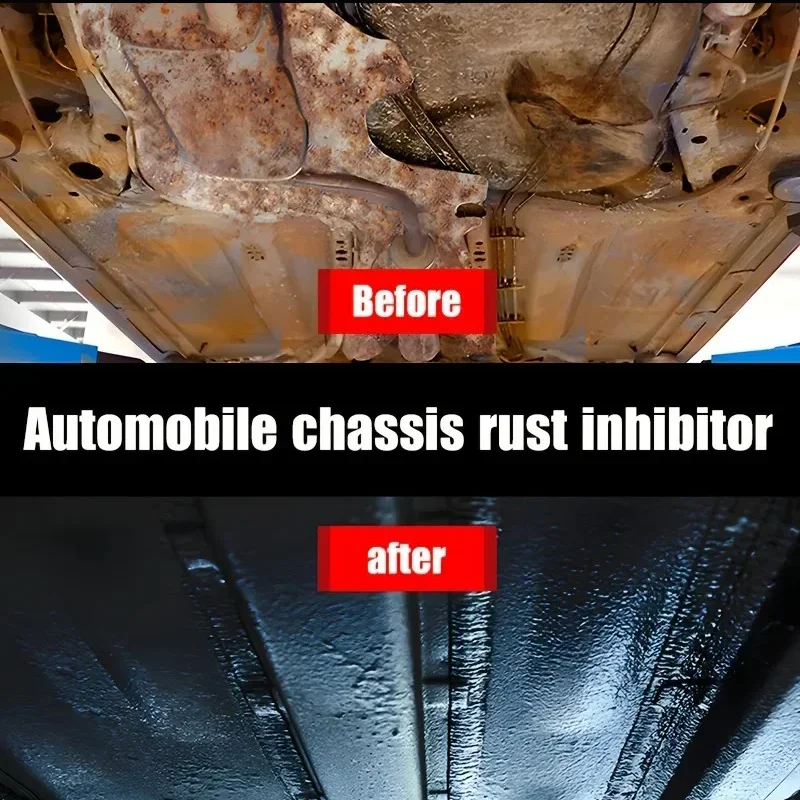 Fasilawei 120ml Universal Rust Remover Spray - Powerfully & Safely Removes Rust from Car Doors, Railings & Frames - Deep Cleanin
