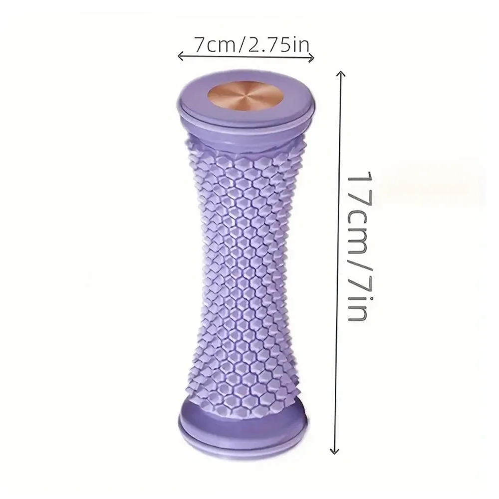 1 Pc Foot Roller Massager Yoga Plantar Fascia Roller Home Fitness Fingerpressure Board Muscle Relaxation Foot Roller Stick Impro