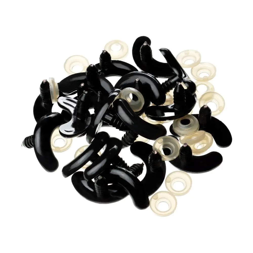 High quality  Parts Bear Animal Accessories Thread Eyes Nose Dolls DIY Tools Eyes Crafts Puppet Crystal Eye