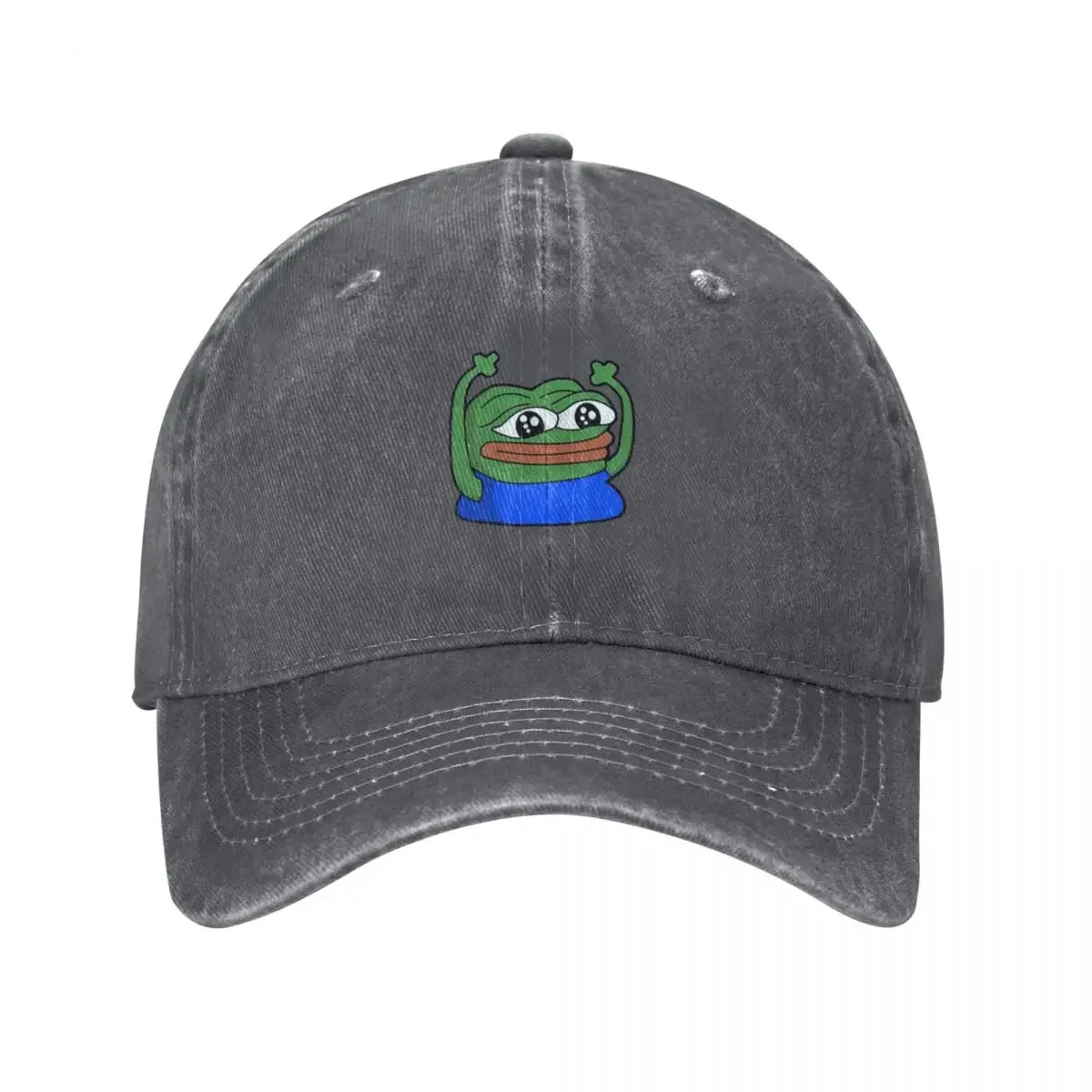 

Pepe Meme - Peepo Happy Baseball Cap Wild Ball Hat Snap Back Hat Hat Man Luxury fashionable Women's Hats For The Sun Men's