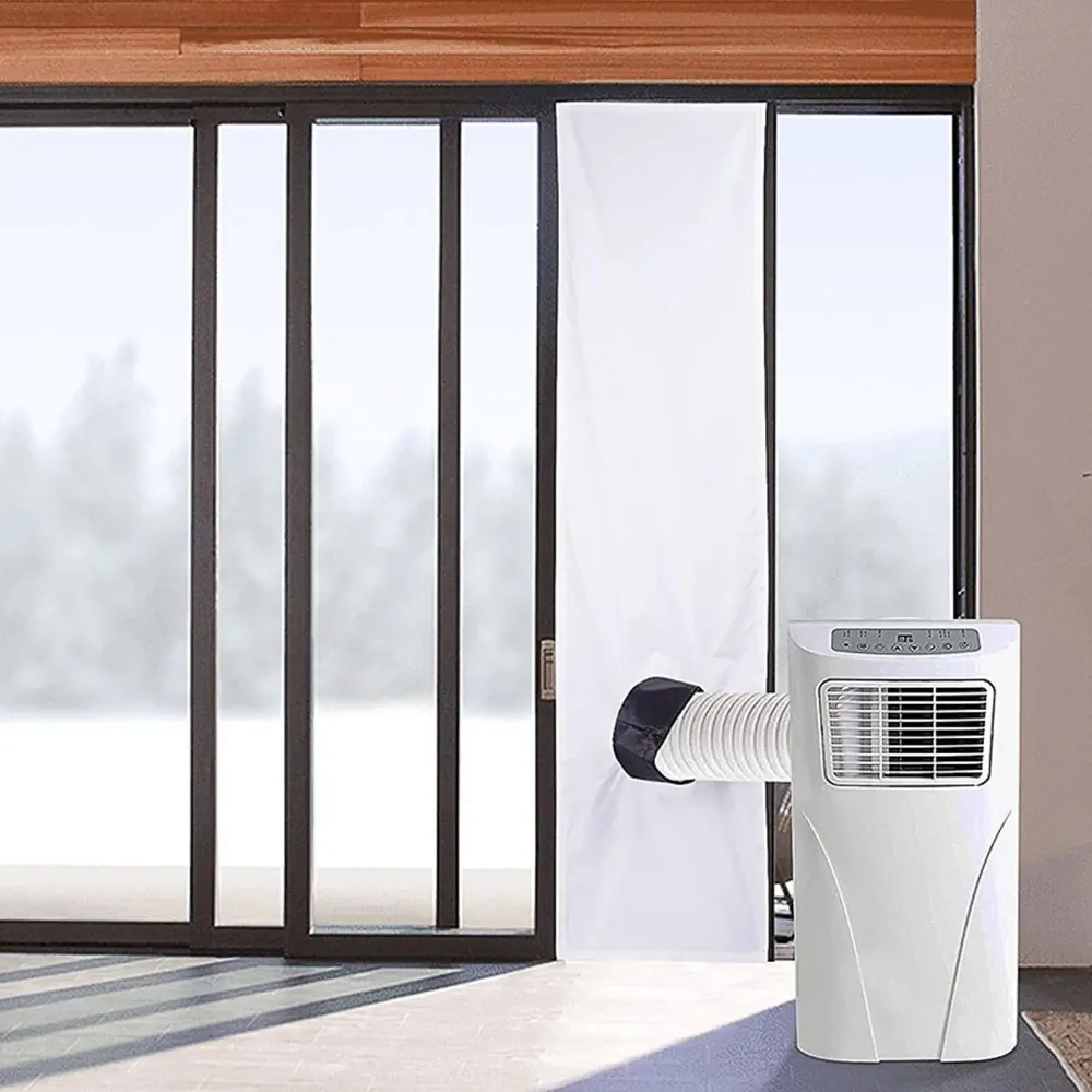 AC Window Vent Kit Window Vent Seal 2m 3m Mobile Air Conditioning Sealing Cloth AC Unit Window Sealing