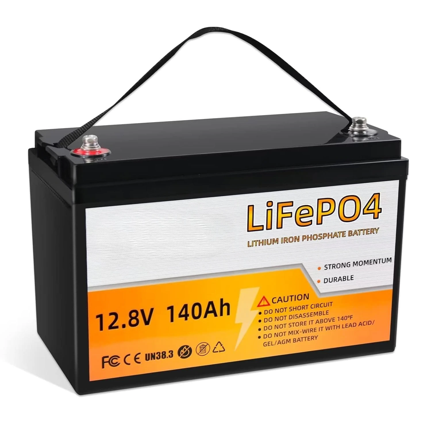 

Литиевая батарея LiFePO4 12В 140Ач, 5000+ циклов, глубокого разряда, со встроенным BMS 100А, подходит для автодомов, дома, на заказ