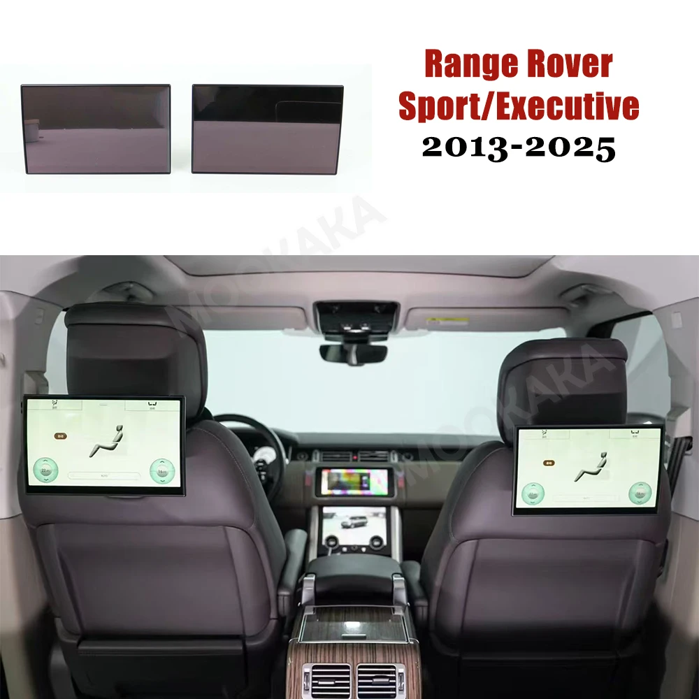 Car Rear Seat Entertainment System For Range Rover 2013-2025 1080P 4K WiFi Car Video Headrest With TV Monitor