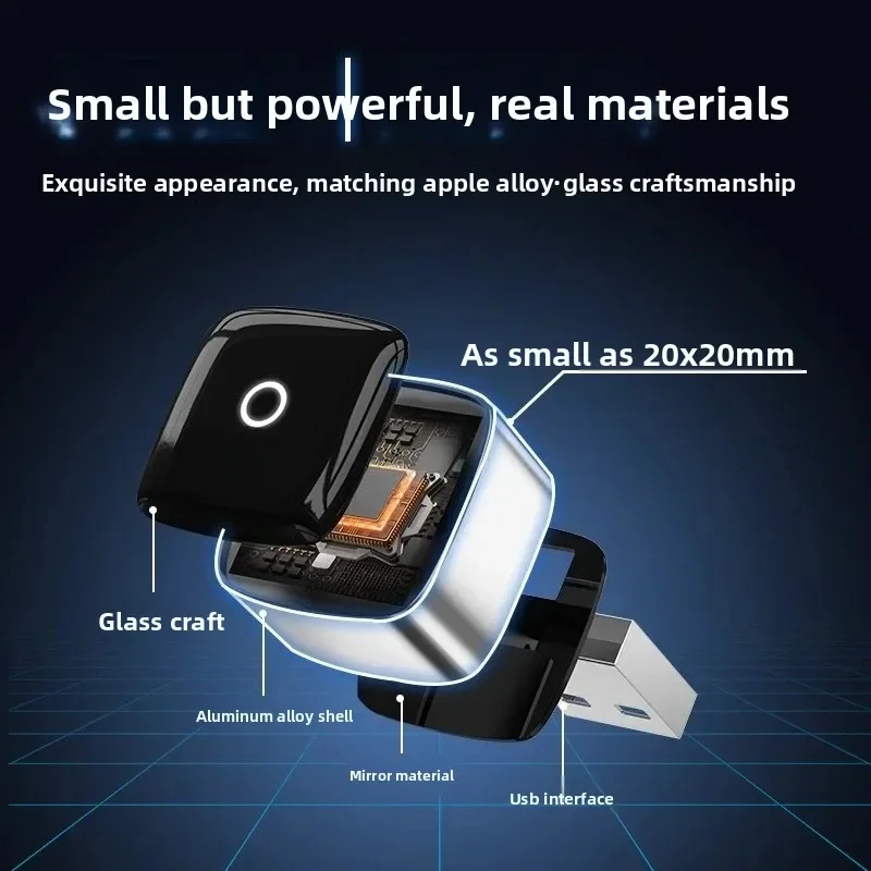 Wireless CarPlay Box for Mercedes-Benz E Volkswagen Audi Car Kit iOS 15 Spotify Support Wireless Charging Phone Case Compatible