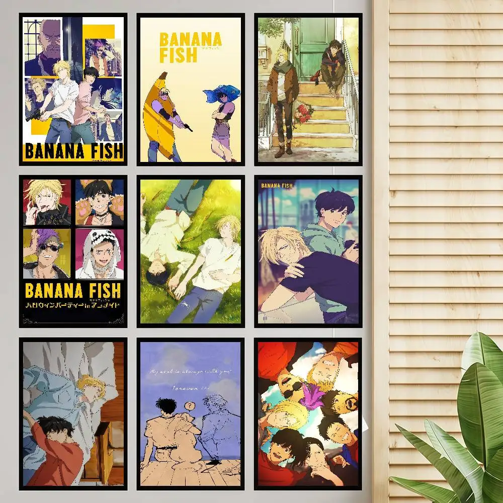 Banana Fish Good Quality Prints And Posters Waterproof Paper