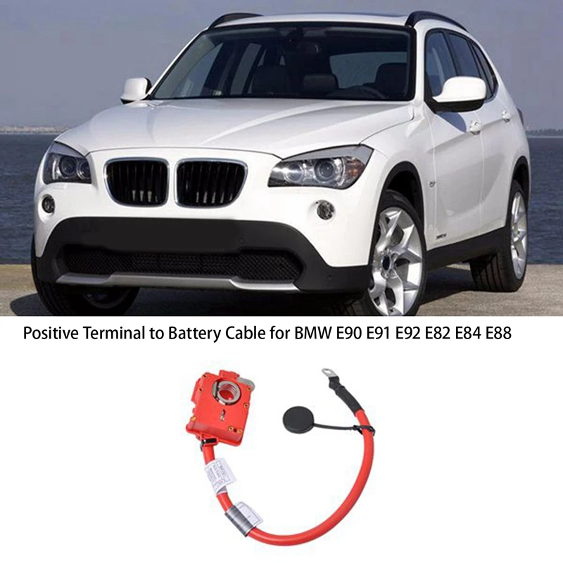 Positive Terminal To Battery Cable Battery Overload Protector For BMW E90 E91 E92 E82 E84 E88 6112-9217-031 61129217031 Parts