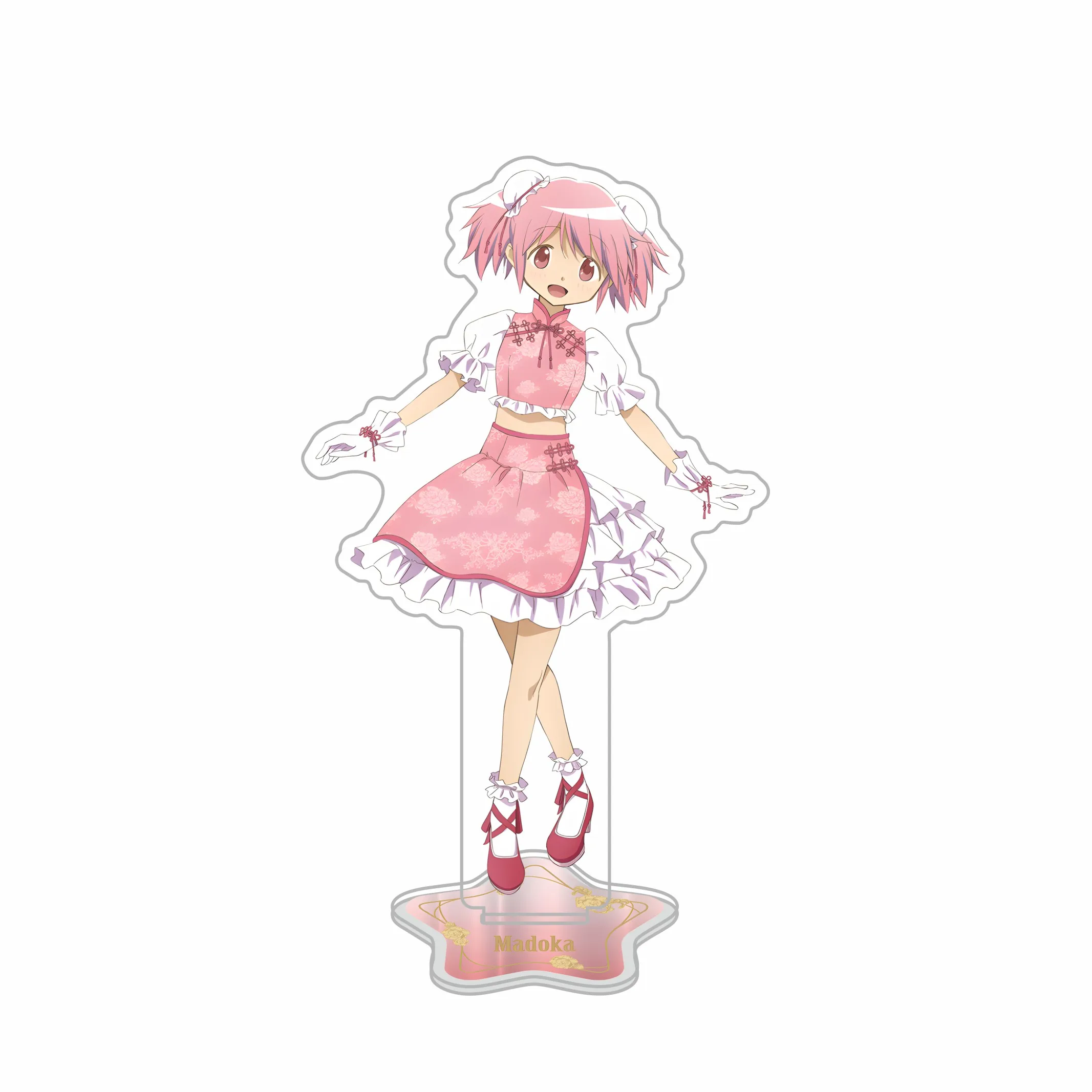 Puella Magi Madoka Magica Cute Anime Figure Homura Miki Sayaka 15cm Acrylic Stand keychain Cute Pendants Gift Desktop decoration