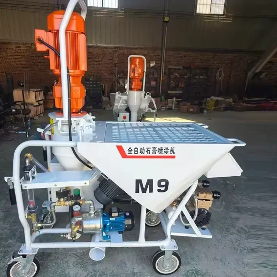 

Automatic Wall Plastering Machine Cement Plaster Machine Gypsum Plaster Machine Concrete Screeding Tool for Building Decoration