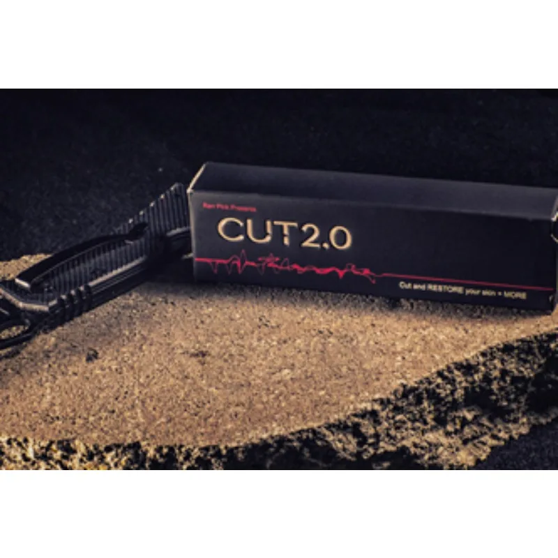 

Набор для фокусов Cut 2.0 Gimmicks от Ran Pink Illusions: Магия близкого плана, реквизит для сценических представлений, профессиональные трюки для фокусников, игры с восстановлением резаных предметов, увлекательные магические игры.