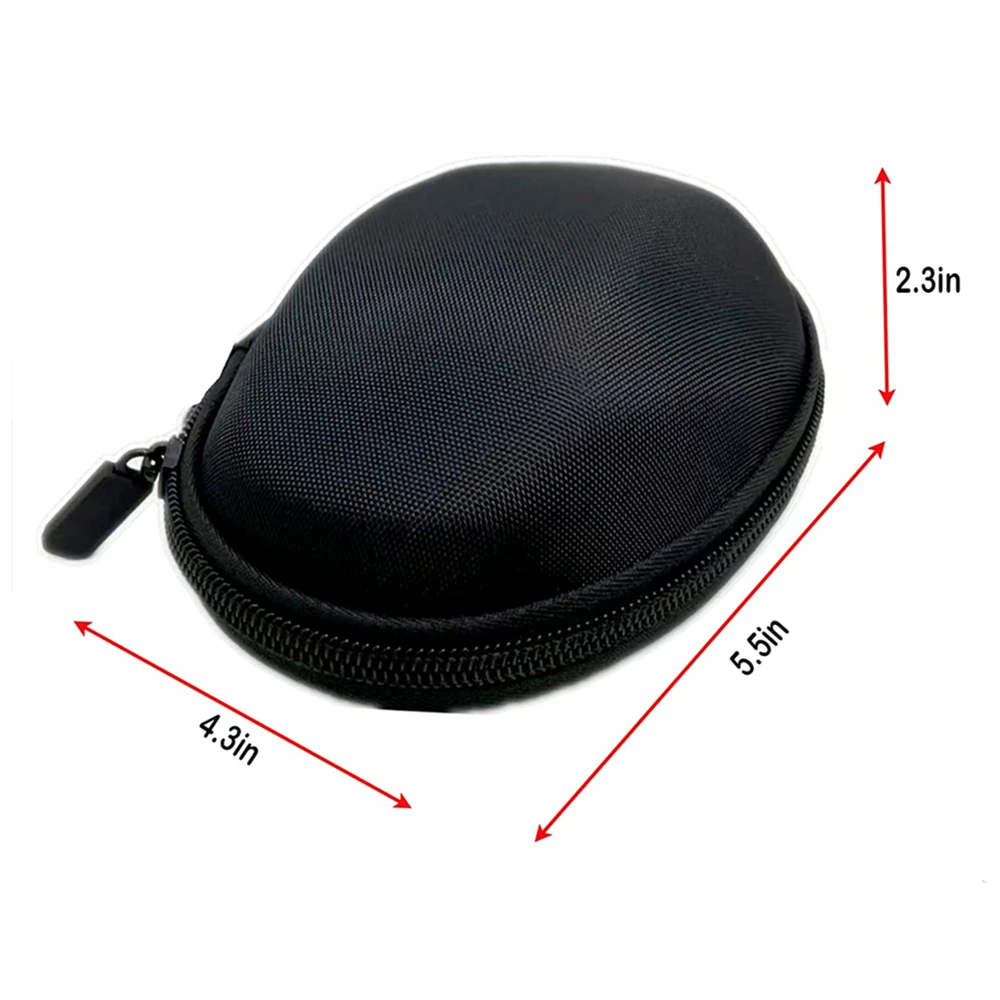 Wireless Gaming Mouse Travel Case for Razer Basilisk X Hyperspeed Basilisk V3 Pro Storage Bag Black