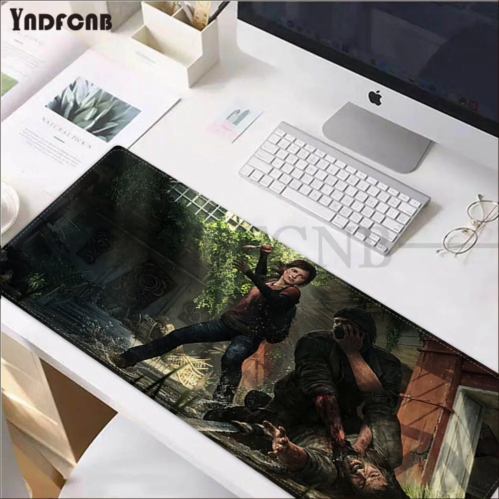 Imagem -04 - Último de Nós Borracha Mousepad Durável Mouse Pad para Gamer Desktop Mouse Pad Tamanho Novo o