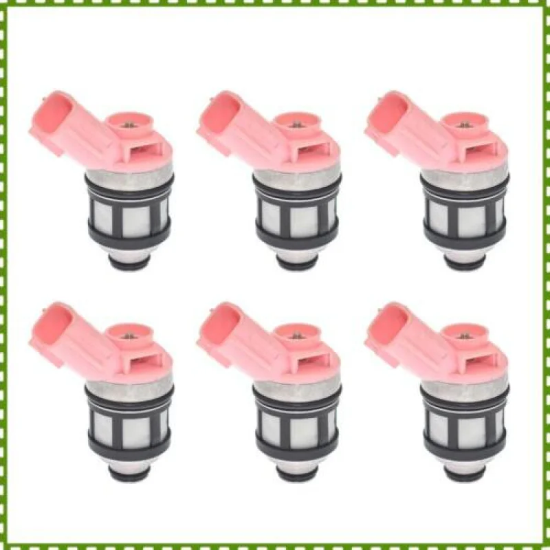 6PCS Fuel Injector JS23-4 For 1996-2004 Nissan Frontier Xterra Mercury 3.0L 3.3L