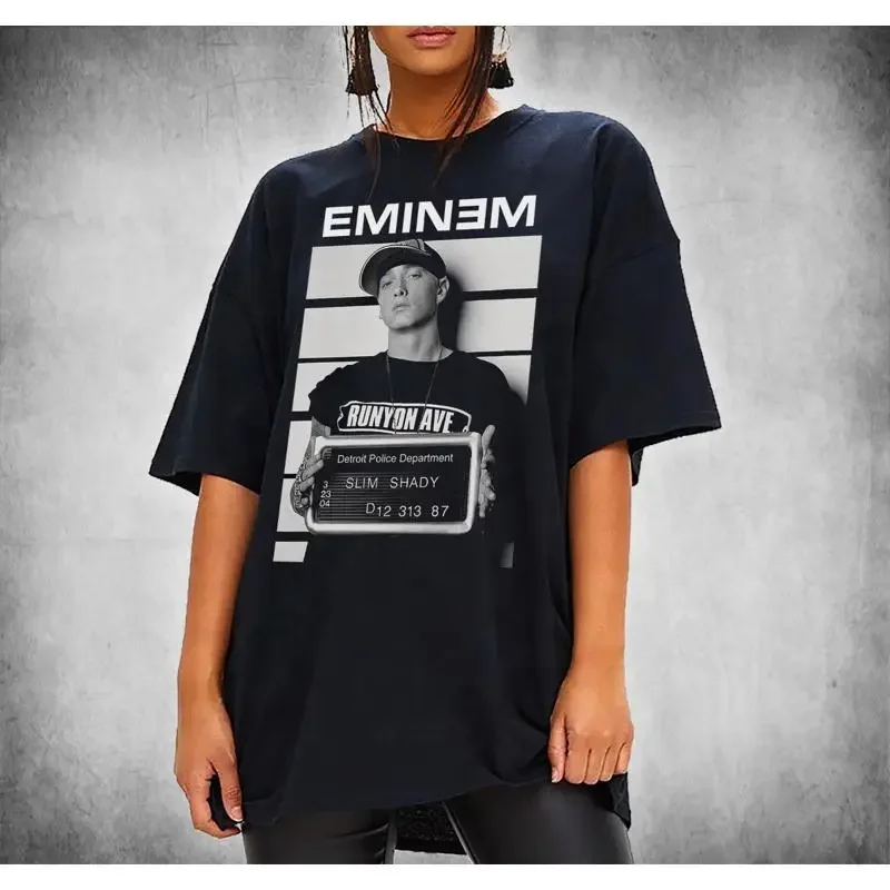 Eminem Mugshot T-Shirt Rap Trap Hip Hop Best Vintage