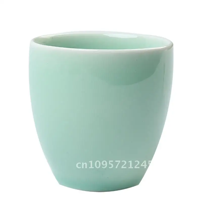

Wine Glass Ceramic Liquor Glass Yellow Wine Glass Spirits Glass 2 Two Pack 100 ml Water Cup