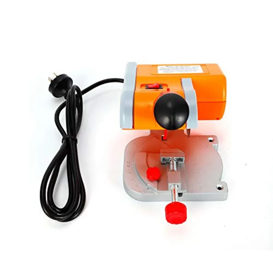 

Mini Miter Saw Electric Power Table Saw Benchtop 45 Degree Cutting for Cutting Metal Wood Plastic Depth Miter