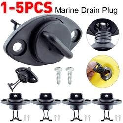 1-10PC Marine Drain Plug Boat Marine Yacht Raft Drain Hole Bung Plug Garboard Drain Plug Sealing Plugs Boat Hardware Accessories